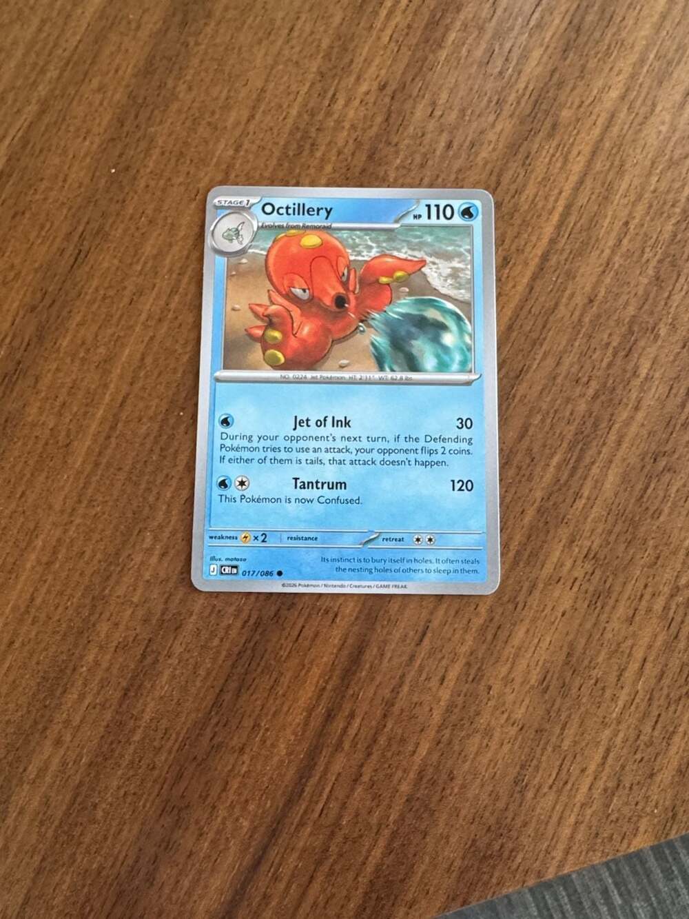 Octillery 017/086 CRD